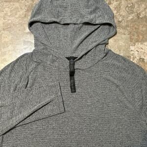 Lululemon License To Train Hoodie Mens XL Grey Gym Lounge Running Long Sleeve